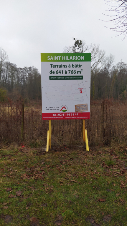 SAINT HILARION " Route de Rambouillet "  Foncier Aménagement
